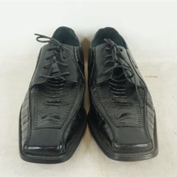 Stacy Adams Men’s Black Genuine Leather Oxford Dress Shoes Size 11 main image 9